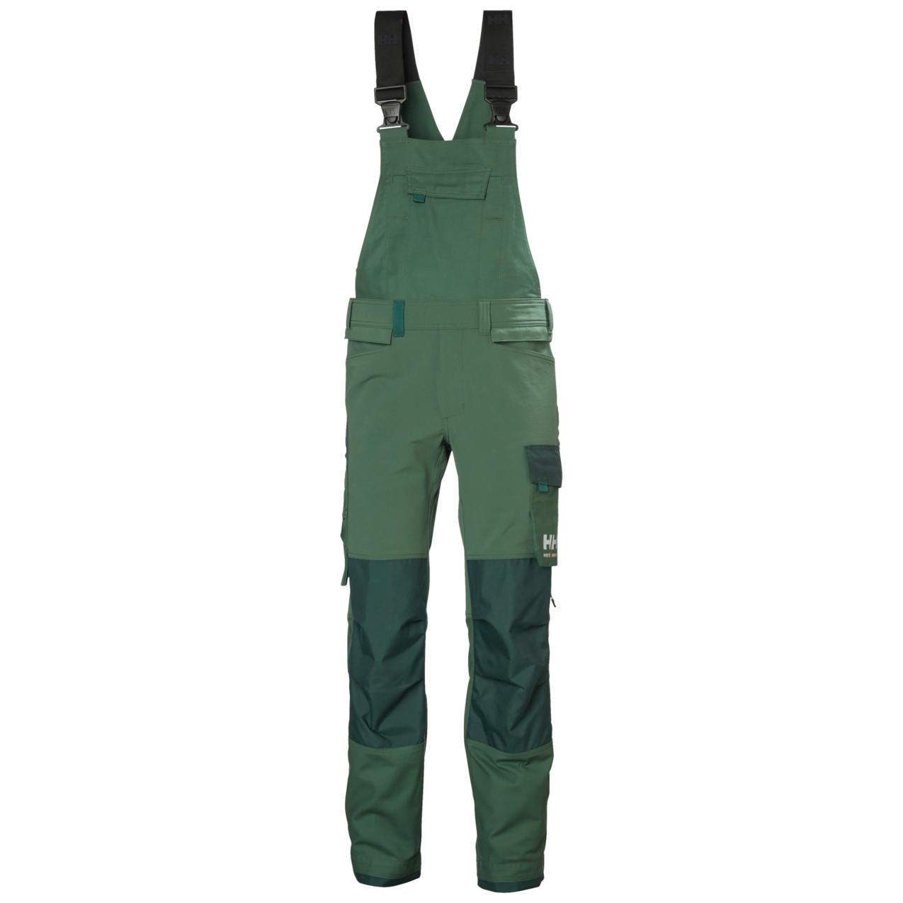 Helly Hansen Oxford 4X Amerikaanse Overalls 77504 HH Connect BIB groen-donkergroen(474)