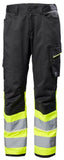 Helly Hansen UC-ME  Werkbroeken 77513 Reflecterend HiVis Klasse 1 geel-ebbenhoutzwart(369)