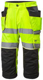 Helly Hansen UC-ME  Piraatbroek 77518 Reflecterend Constructie geel-ebbenhoutzwart(369)