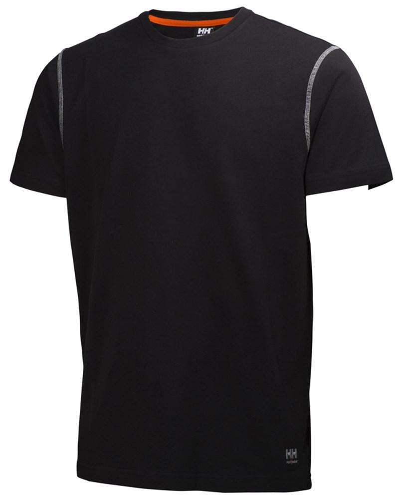 Helly Hansen T-shirts Oxford 79024 zwart(990)