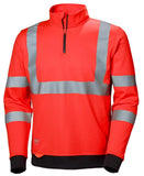 Helly Hansen Zipsweaters Addvis 79096 HiVis fluo-rood(160)