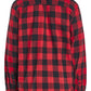 Blaklader Profiel Overhemd 32881168 Flanel rood-zwart(5699)