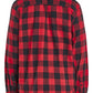 Blaklader Profiel Flanel Overhemd 32881168 rood-zwart(5699)