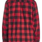 Blaklader Profiel Overhemd 32881168 Flanel rood-zwart(5699)