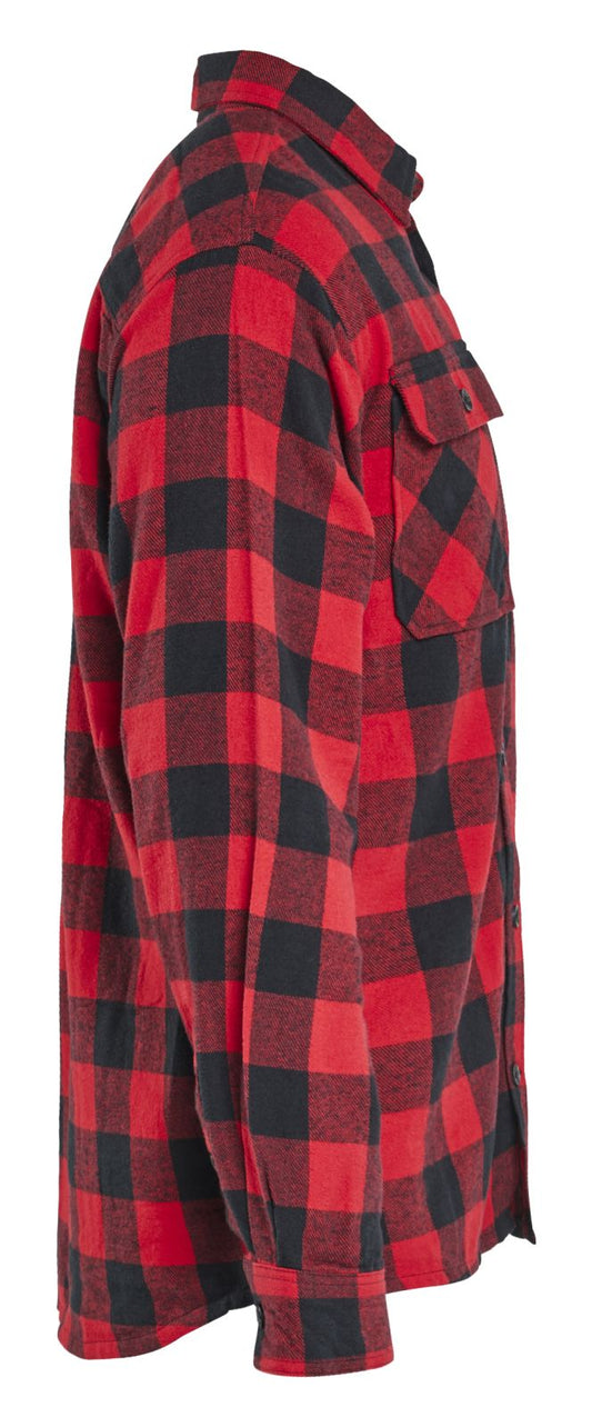 Blaklader Profiel Flanel Overhemd 32881168 rood-zwart(5699)