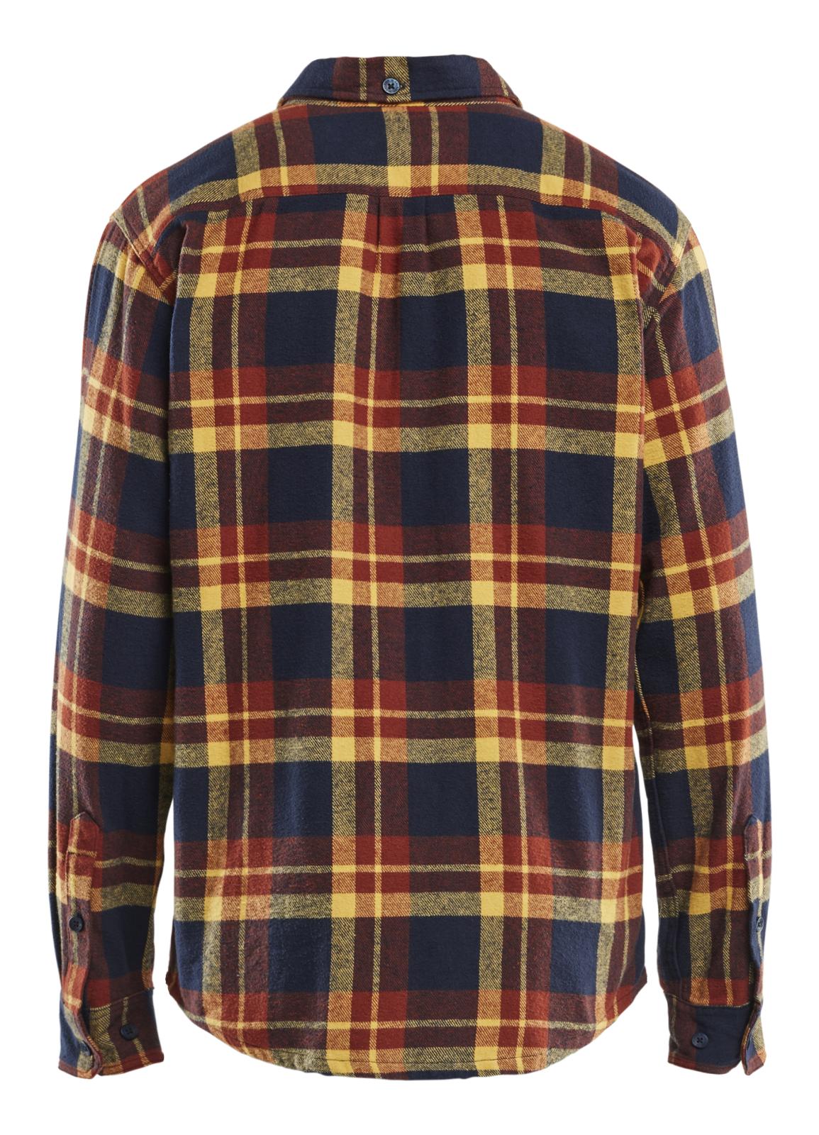 Blaklader Profiel Overhemd 32881168 Flanel gebrand rood-donker marineblauw(5986)