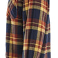Blaklader Profiel Flanel Overhemd 32881168 gebrand rood-donker marineblauw(5986)