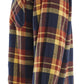 Blaklader Profiel Overhemd 32881168 Flanel gebrand rood-donker marineblauw(5986)