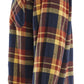 Blaklader Profiel Overhemd 32881168 Flanel gebrand rood-donker marineblauw(5986)
