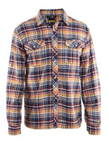 Blaklader Shirts 32991137 marineblauw-oranje(8954)