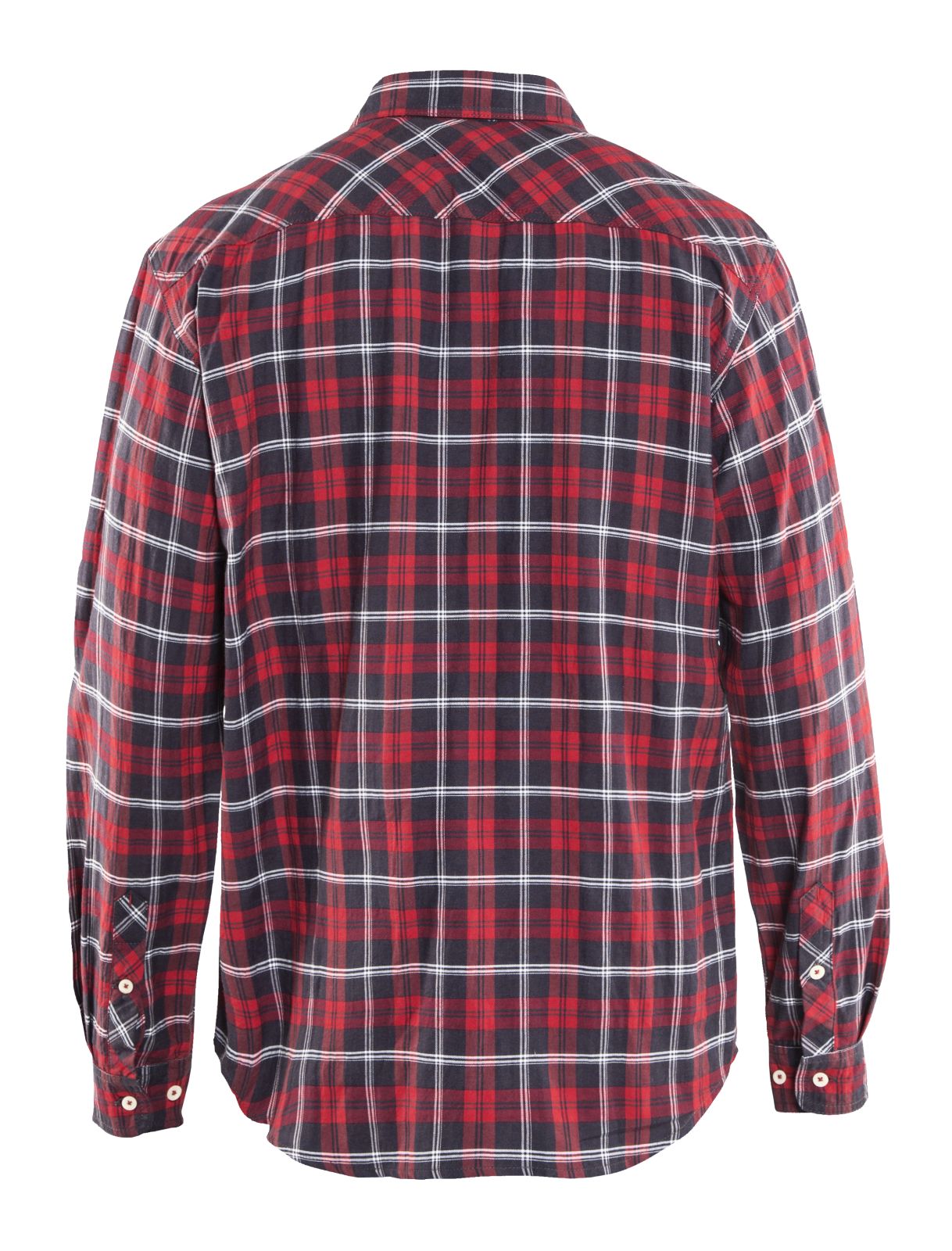 Blaklader Shirts 32991138 rood-marineblauw(5689)