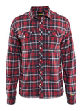 Blaklader Shirts 32991138 rood-marineblauw(5689)