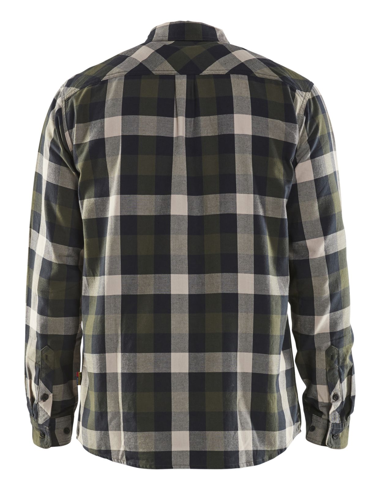 Blaklader shirts/hemden 32991152 groen-zwart(4599)