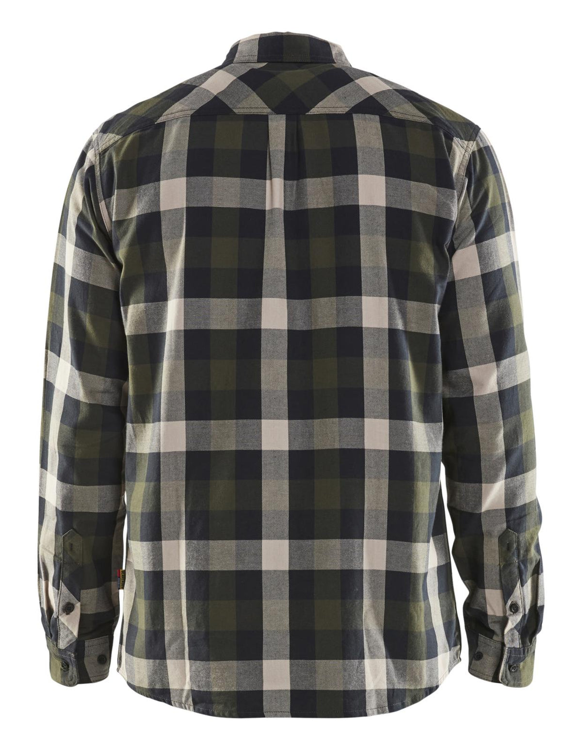 Blaklader shirts/hemden 32991152 groen-zwart(4599)