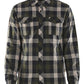 Blaklader shirts/hemden 32991152 groen-zwart(4599)