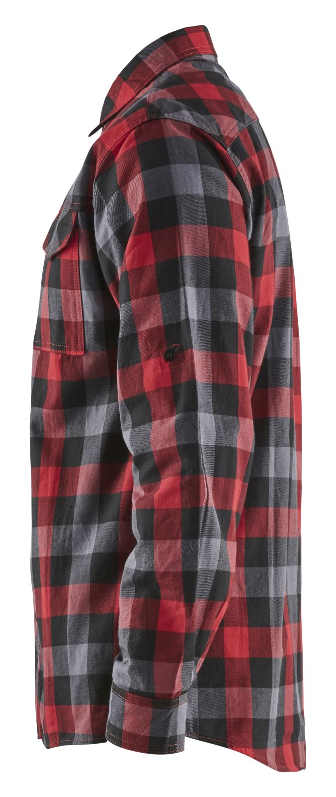 Blaklader shirts/hemden 32991152 rood-zwart(5699)