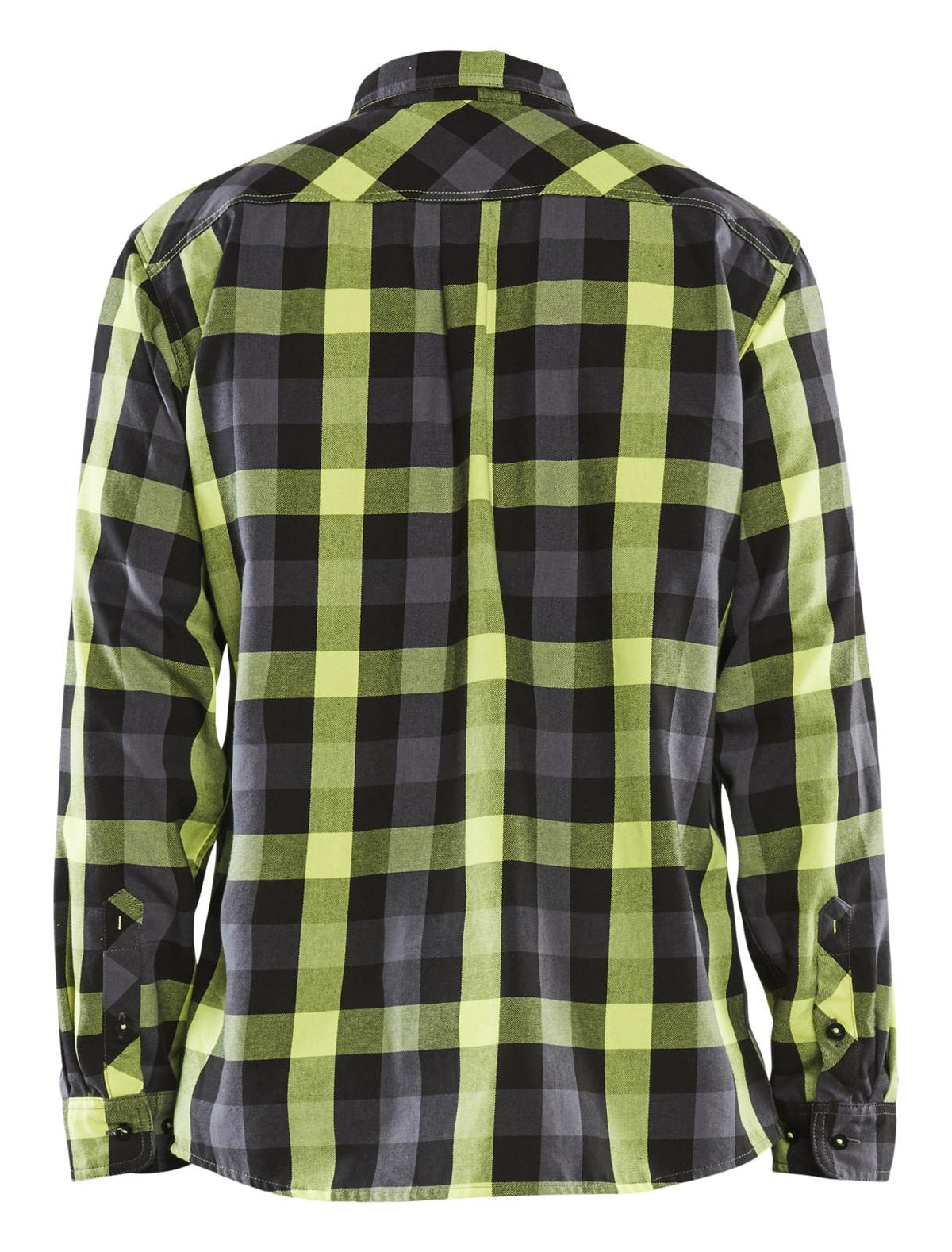 Blaklader shirts/hemden 32991153 zwart-fluo geel(9933)