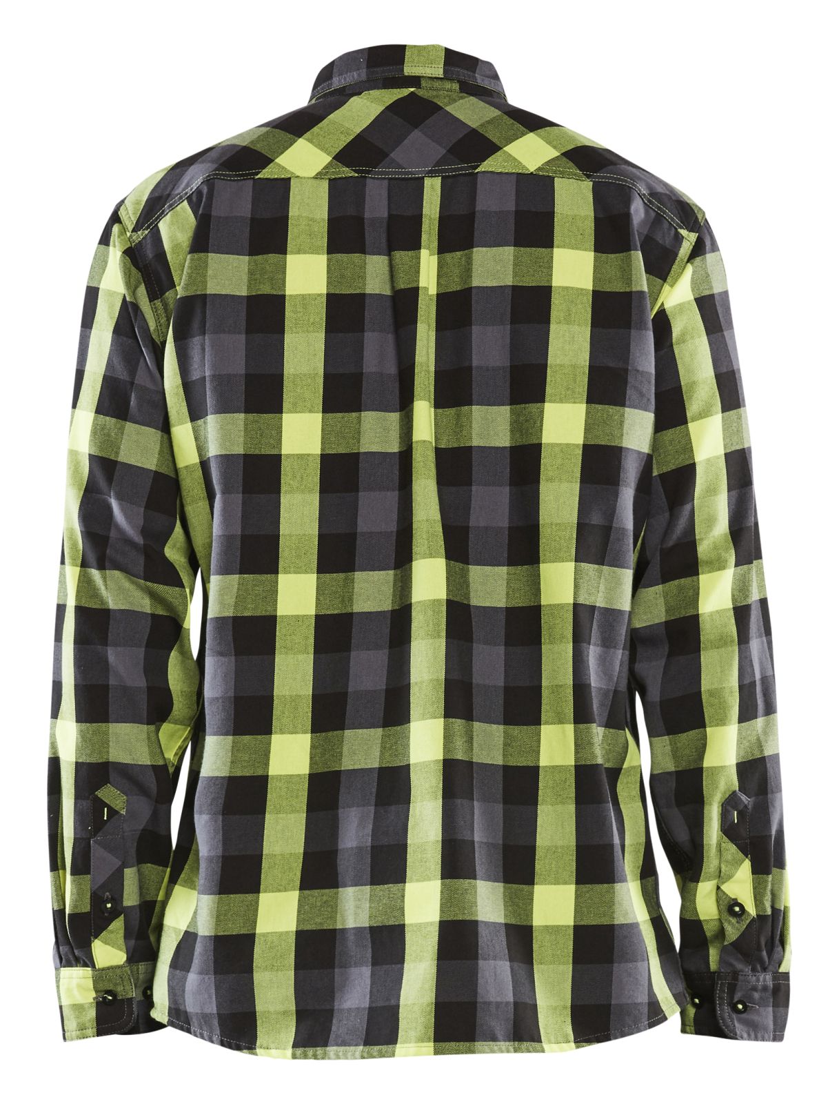 Blaklader shirts/hemden 32991153 zwart-fluo geel(9933)