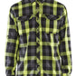 Blaklader shirts/hemden 32991153 zwart-fluo geel(9933)