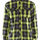 Blaklader shirts/hemden 32991153 zwart-fluo geel(9933)