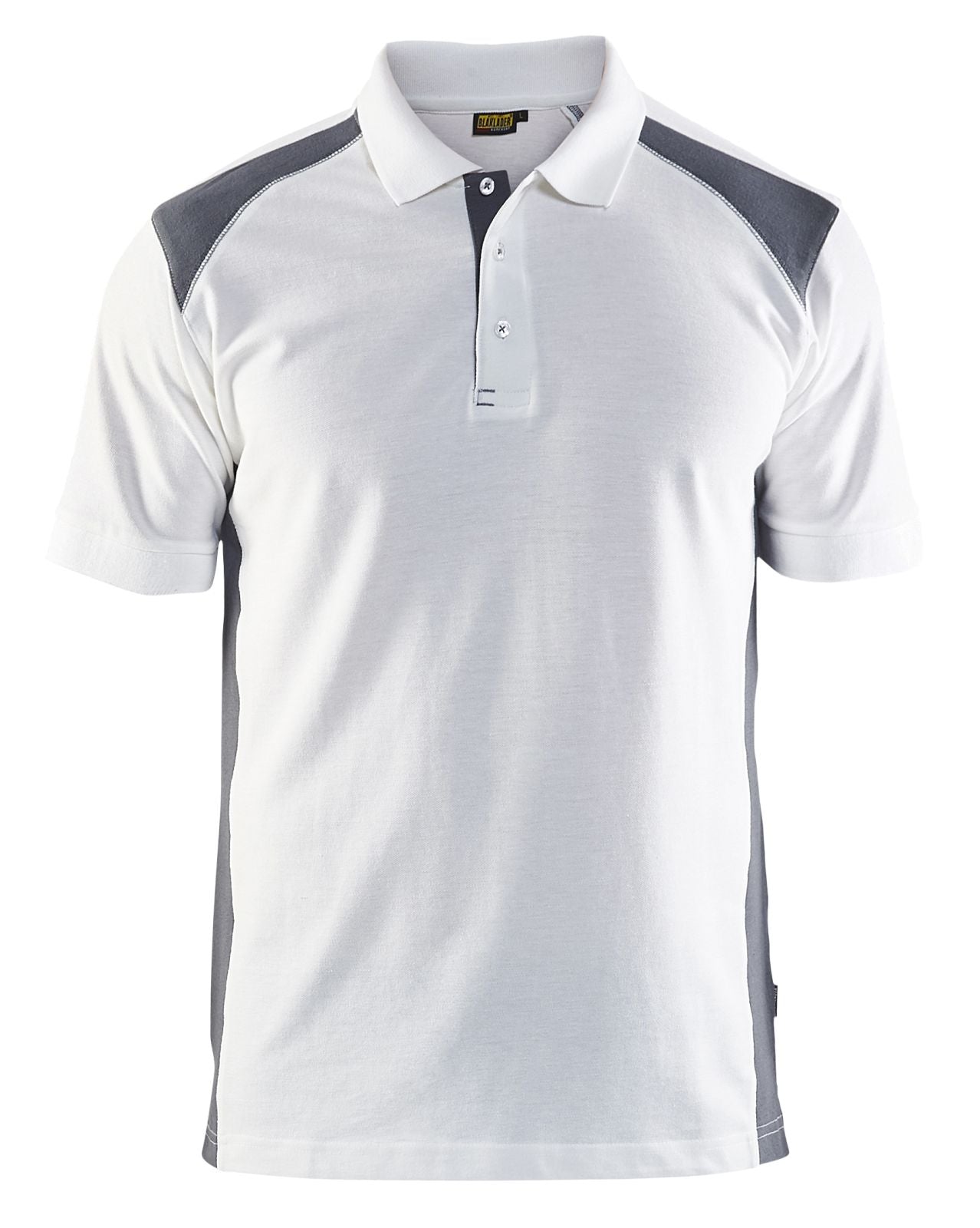 Blaklader Poloshirts 33241050 wit-grijs(1094)