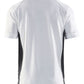 Blaklader shirts 33241050 wit-donkergrijs(1098)