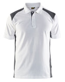 Blaklader shirts 33241050 wit-donkergrijs(1098)