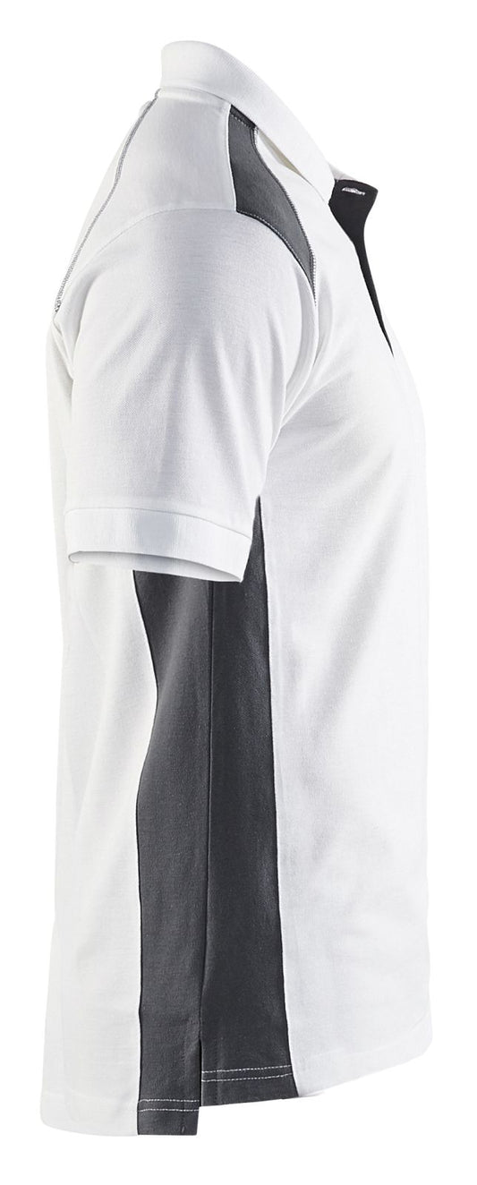 Blaklader shirts 33241050 wit-donkergrijs(1098)