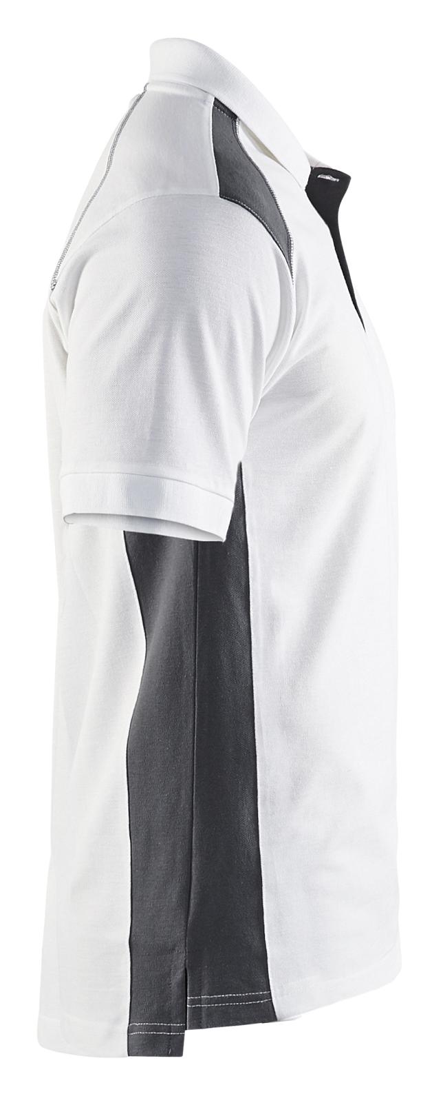 Blaklader shirts 33241050 wit-donkergrijs(1098)