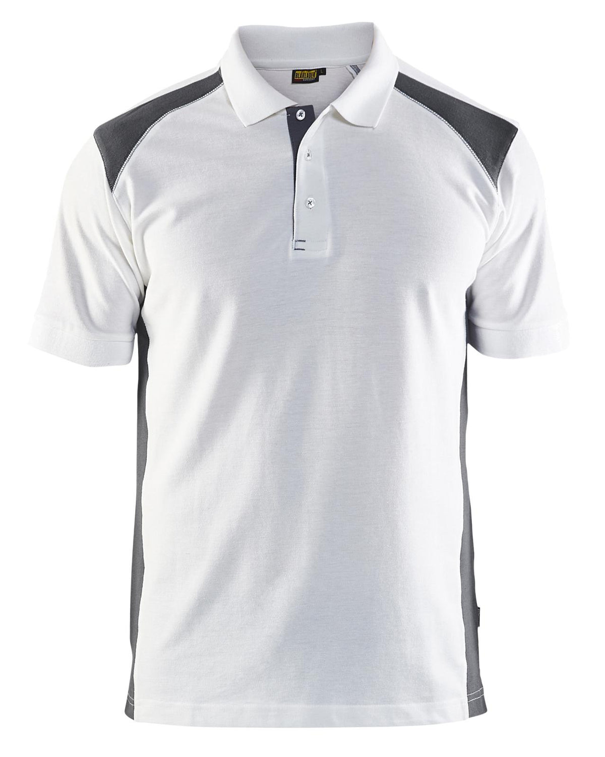 Blaklader shirts 33241050 wit-donkergrijs(1098)