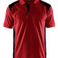Blaklader Poloshirts 33241050 rood-zwart(5699)