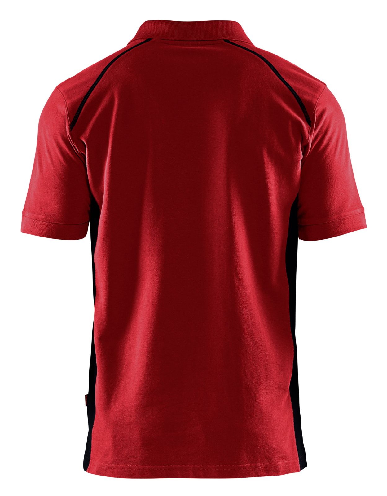 Blaklader Poloshirts 33241050 rood-zwart(5699)