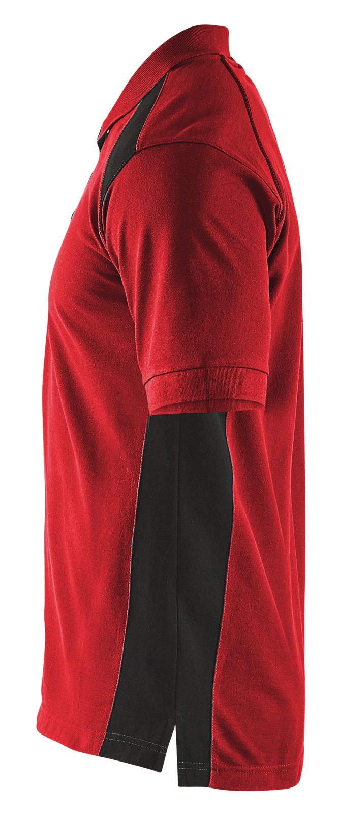 Blaklader Poloshirts 33241050 rood-zwart(5699)