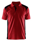 Blaklader Poloshirts 33241050 rood-zwart(5699)