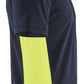Blaklader Piqué t-shirts 33241050 donker marineblauw-fluo geel(8633)