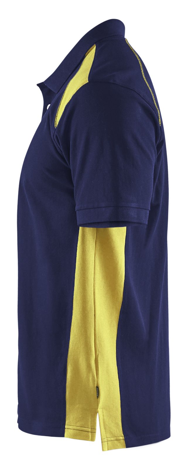 Blaklader Poloshirts 33241050 marineblauw-geel(8933)