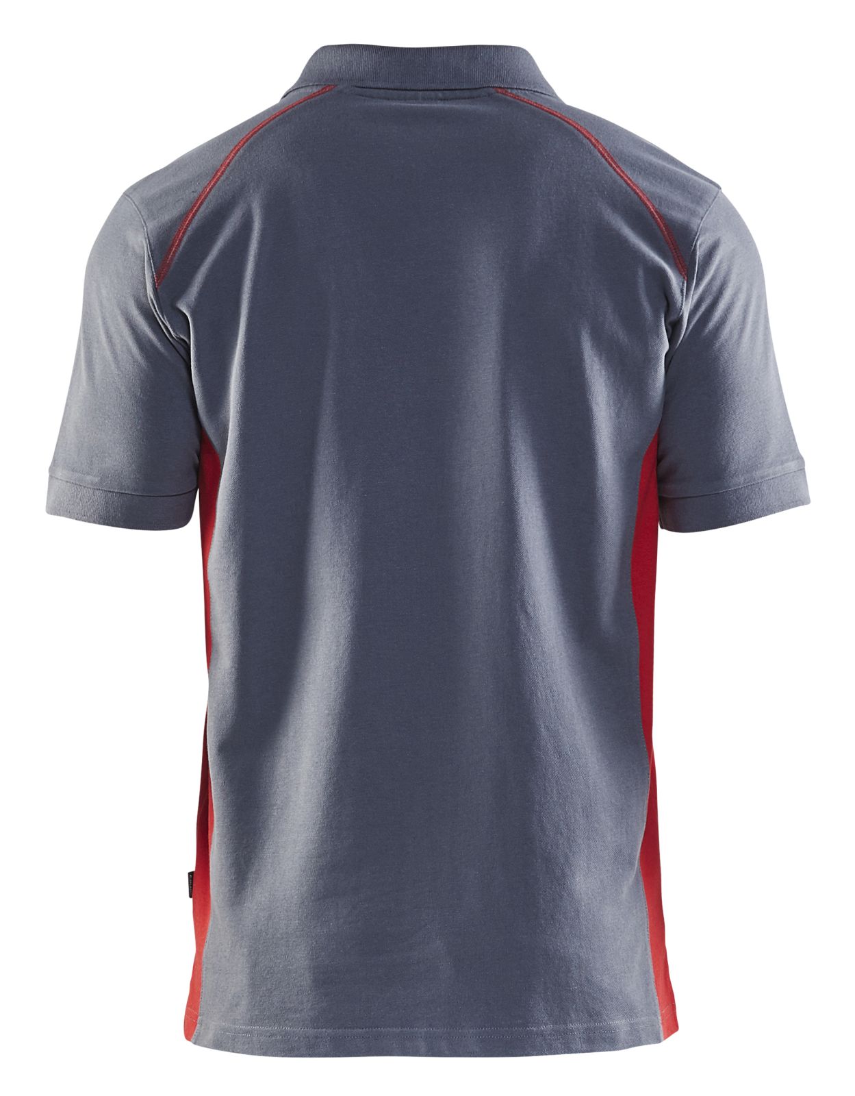 Blaklader Poloshirts 33241050 grijs-rood(9456)