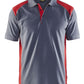 Blaklader Poloshirts 33241050 grijs-rood(9456)
