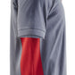 Blaklader Poloshirts 33241050 grijs-rood(9456)