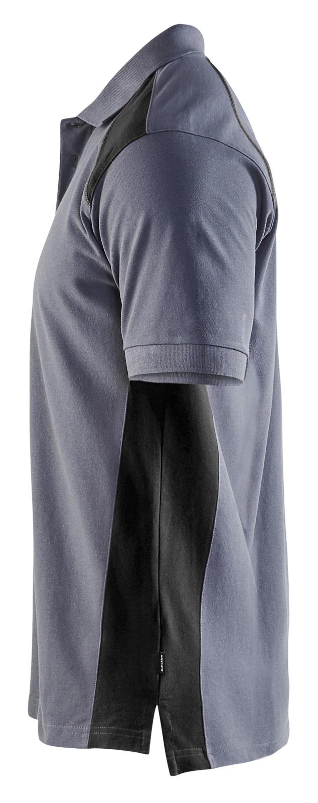 Blaklader Poloshirts 33241050 grijs-zwart(9499)