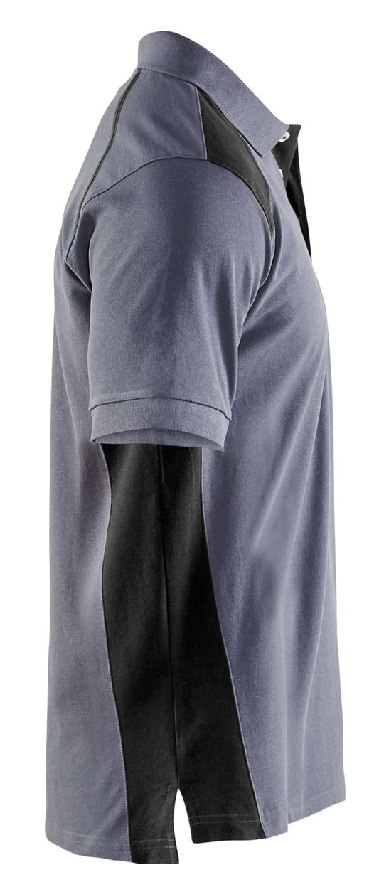 Blaklader Poloshirts 33241050 grijs-zwart(9499)