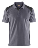 Blaklader Poloshirts 33241050 midden grijs-zwart(9699)
