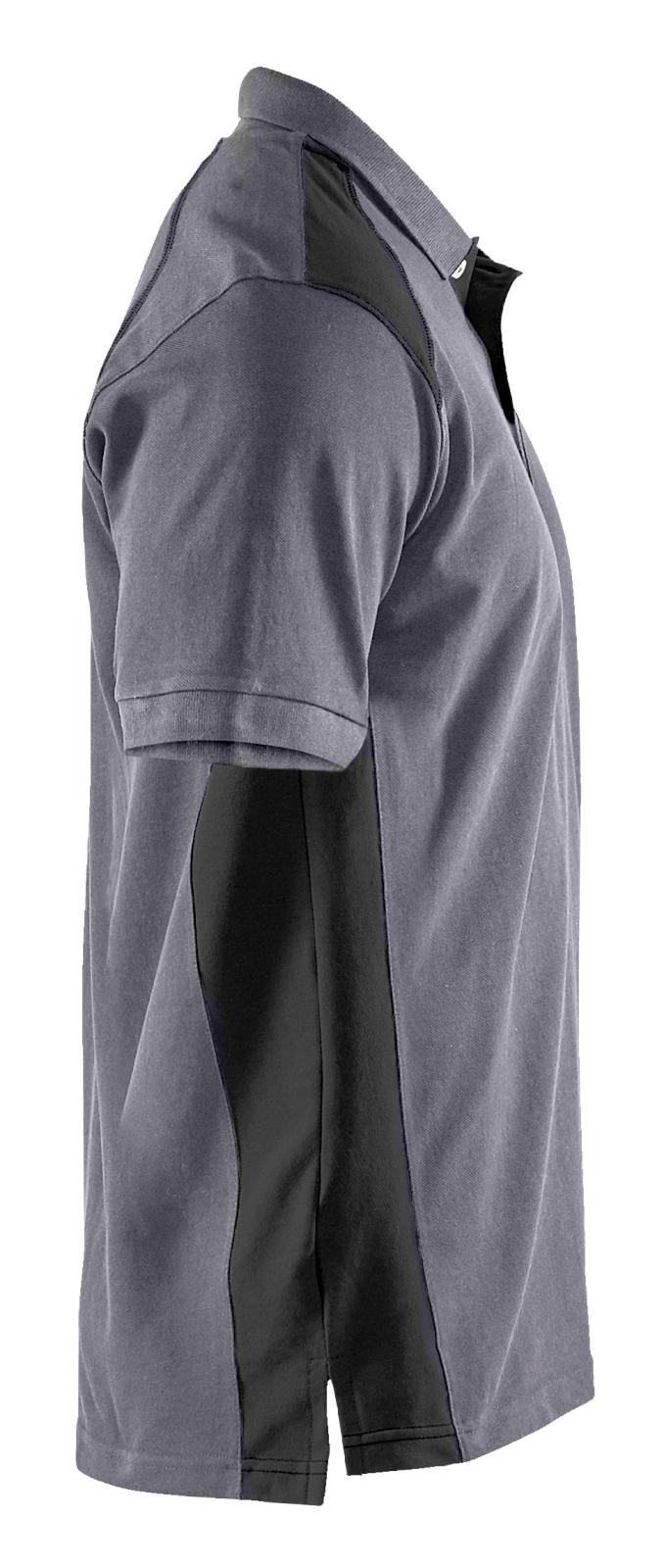 Blaklader Poloshirts 33241050 midden grijs-zwart(9699)
