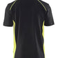 Blaklader Poloshirts 33241050 zwart-geel(9933)