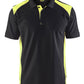 Blaklader Poloshirts 33241050 zwart-geel(9933)