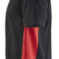 Blaklader Poloshirts 33241050 zwart-rood(9956)