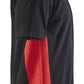Blaklader Poloshirts 33241050 zwart-rood(9956)