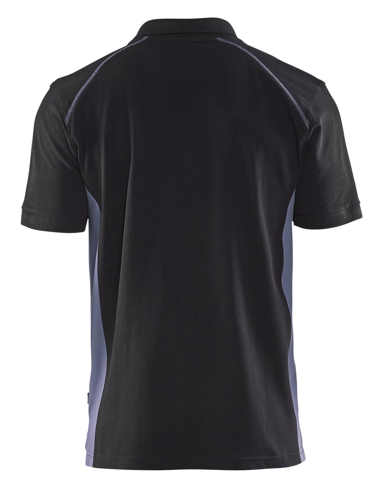 Blaklader Poloshirts 33241050 zwart-grijs(9994)