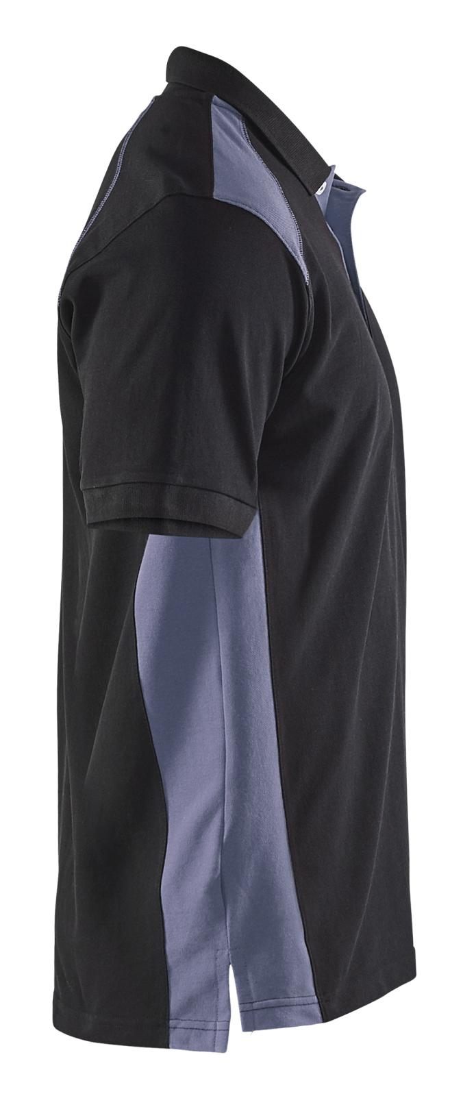 Blaklader Poloshirts 33241050 zwart-grijs(9994)