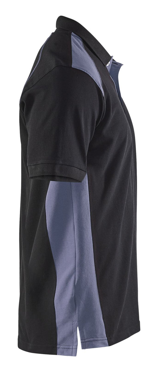 Blaklader Poloshirts 33241050 zwart-grijs(9994)